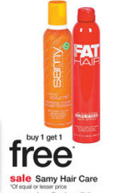 Samy Fat Styling Products Only 90¢ at Walgreens