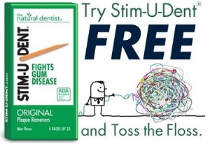 FREE Stim-U Dent Plaque Removers With Rebate