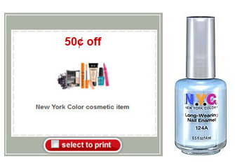 Target: NYC Nail Polish only 44 Cents