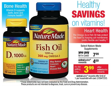 New Nature Made Supplement Coupons + CVS Deal