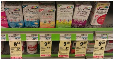 CVS: Centrum ProNutrients Supplements As Low As $2.99