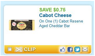Printable Coupons: Cabot Cheese, Nature Valley Bars, Bisquick Mix, General Mills Cereals