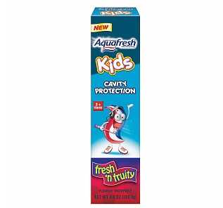 Target: Free Kid’s Aquafresh Toothpaste