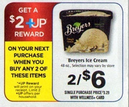 Rite Aid: Breyer’s Ice Cream $1.50 After Printable Coupon