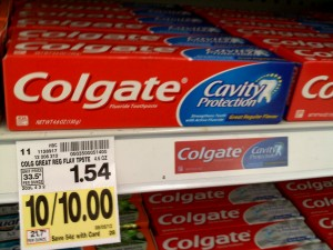 FREE Colgate Toothpaste at Kroger