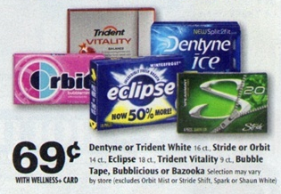 Rite Aid: Dentyne Ice Gum Just 35¢ Each After Coupon