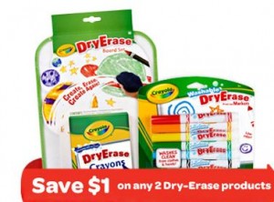 Crayola Printable Coupons – Save on Back to School