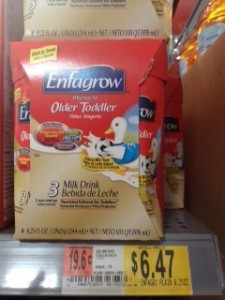 Walmart: Enfagrow Older Toddler Ready To Drink Just $1.47 (37¢ per container)