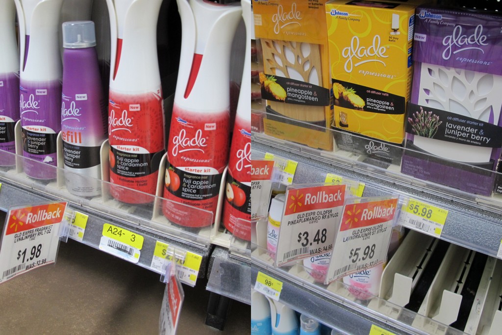 New Glade Coupons and Walmart Rollback Deals
