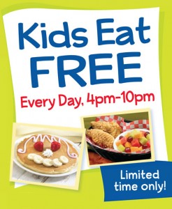 IHOP: Kids Eat Free in July!