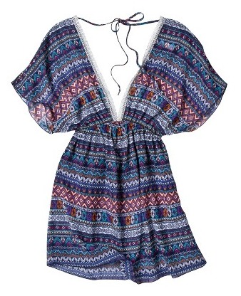 Kimono Sleeve Swim Cover Up Dress $14 Shipped