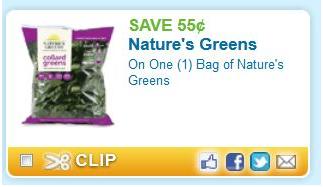 Printable Coupons: Nature’s Greens, Filippo Berio Olive Oil, Scotch Tape, Cleaning Coupons and More