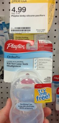 Target: Playtex Pacifier Coupon Plus Price Cut Deal