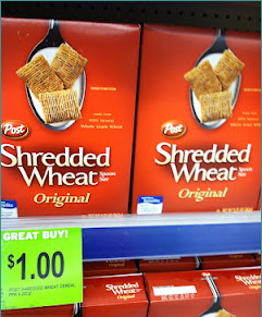 Possibly Free Shredded Wheat Cereal at Walgreens