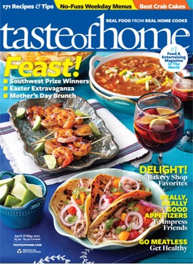 Taste of Home Magazine Subscription Just $3.99! (Today only)