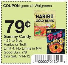 Walgreens: Cheap Haribo Candy (Pay 49 cents per bag!)