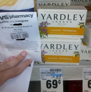 Two FREE Yardley Bar Soap with CRT Coupon at CVS