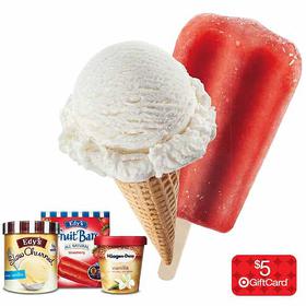 Target: Free $5 Target GiftCard when you buy any Five Summer Treats
