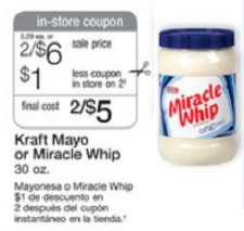 Walgreens: Kraft Mayo or Miracle Whip just $1 Starting 8/26