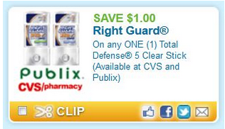 Printable Coupons: Right Guard, Wholesome Goodness Products, Cottonelle, Dr. Pepper