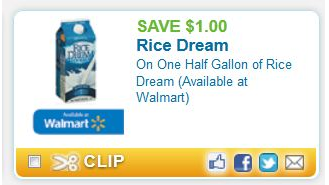Printable Coupons: Rice Dream, Weight Watchers, Organic Girl, Sara Lee, Summers Eve and More