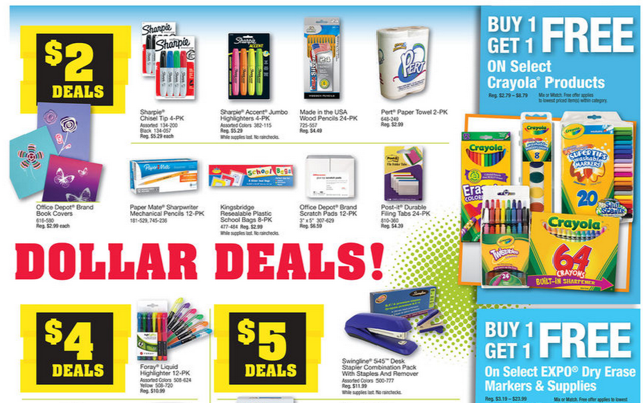 Office Depot Deals for 08/19-08/25