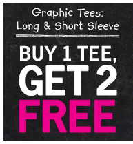 OshKosh B’Gosh: Buy One Shirt Get Two Free + Extra 20% off