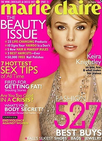 One Year Subscription of Marie Claire Magazine for $4.50