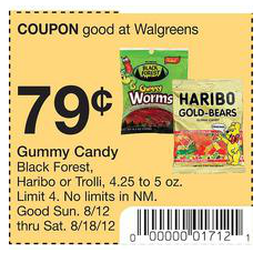 Walgreens: Cheap Haribo Candy (Pay 49 cents per bag!)