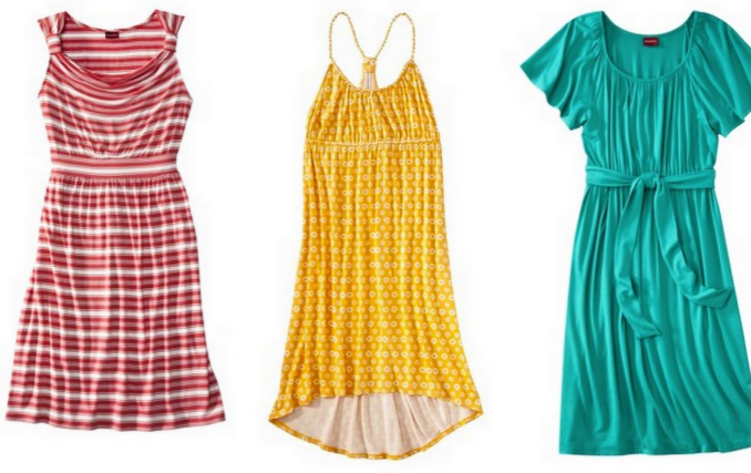 target long summer dresses