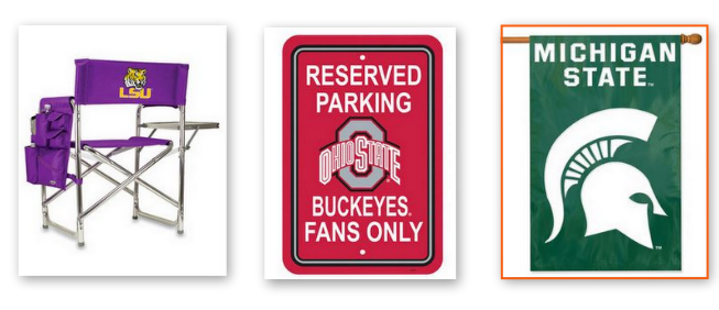 Time to Tailgate: College Colors Sale on Zulily
