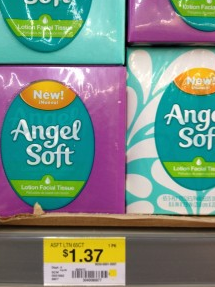 BOGO Angel Soft Tissues Coupon Plus Walmart Scenario