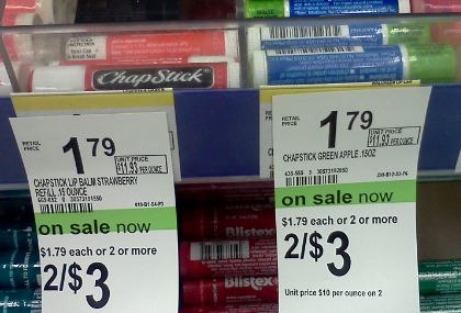 New Chapstick Coupon + Walgreens Scenario