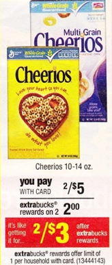 Cheerios Cereal Just $1 at CVS Starting 8/19 (Print and Save)