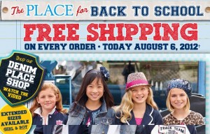 Children’s Place: 20% Off Plus Free Shipping (Today Only)!