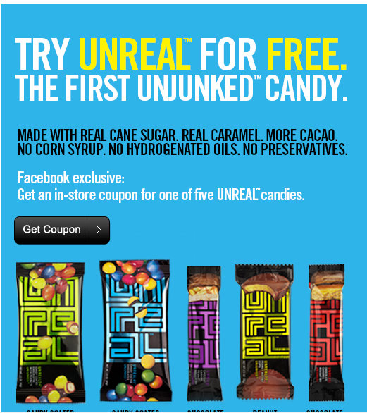 FREE UNREAL Candy From CVS