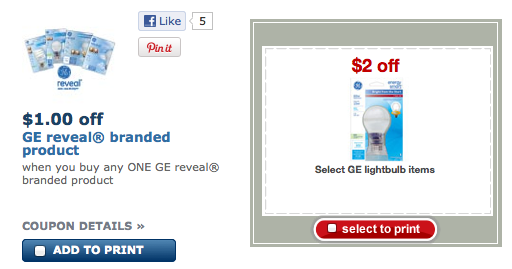 Possible FREE GE Reveal Light Bulbs With Target Coupon Stack