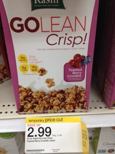 Kashi Cereal Price Cut Deal at Target