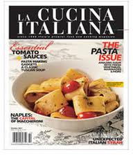 La Cucina Italiana Magazine Subscription for $4.99 (71¢ an issue)