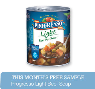 FREE Progresso Sample for Eat Better America Members – 1st 10,000