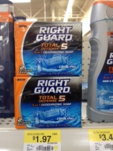 Right Guard Soap and Deodorant Printable Coupons + Walmart Deal