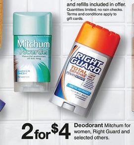Target: Right Guard Deodorant just $1 each!