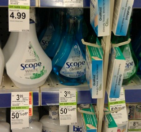 FREE Scope Mouthwash at Walgreens