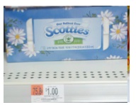 Scotties Coupon = 50¢ Tissues at Walmart