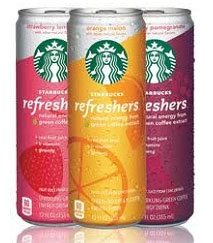 Starbucks Refreshers 50¢ at CVS and Target