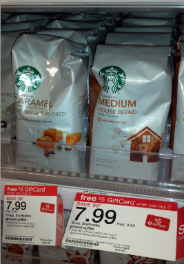 Target: Starbucks Coffee Gift Card Deal Just $3.99 Each