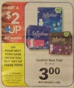 FREE Stayfree at Rite Aid Starting 8/12 With New Coupon (Print Now)