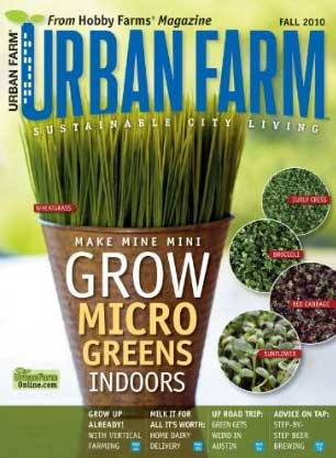 Urban Farm Magazine Subscription for $4.50 (75¢ an issue)