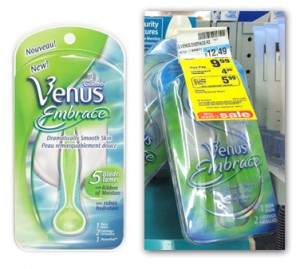 FREE Venus Embrace Razor With Coupon Stack at CVS