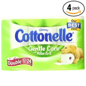 48 Rolls of Cottonelle Gentle Care Toilet Paper for $25.40 Shipped